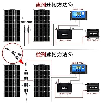 Nicesolar 100W フレキシブル ソーラーパネル 12V 2枚セット Amazon | Nicesolar 100W フレキシブル ソーラーパネル 12V 太陽